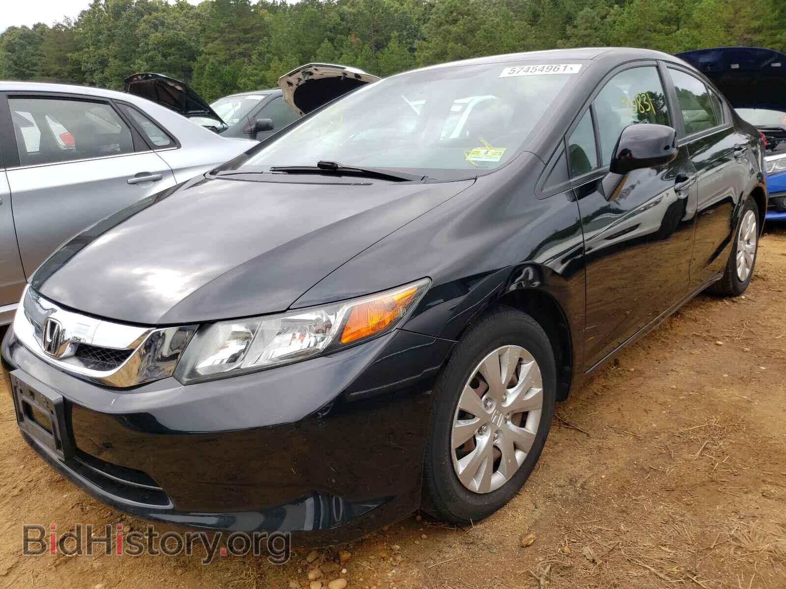 2012 HONDA CIVIC - VIN: 19XFB2F51CE350252 - Фото 2