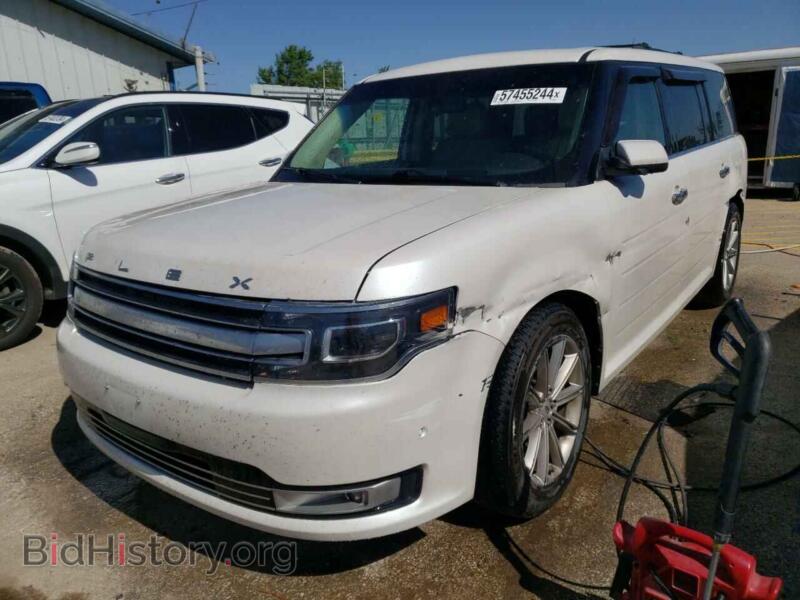 2013 Ford FLEX Limited (VIN 2FMGK5D82DBD09703) — фото 1 из 13, Copart, повреждение: бок