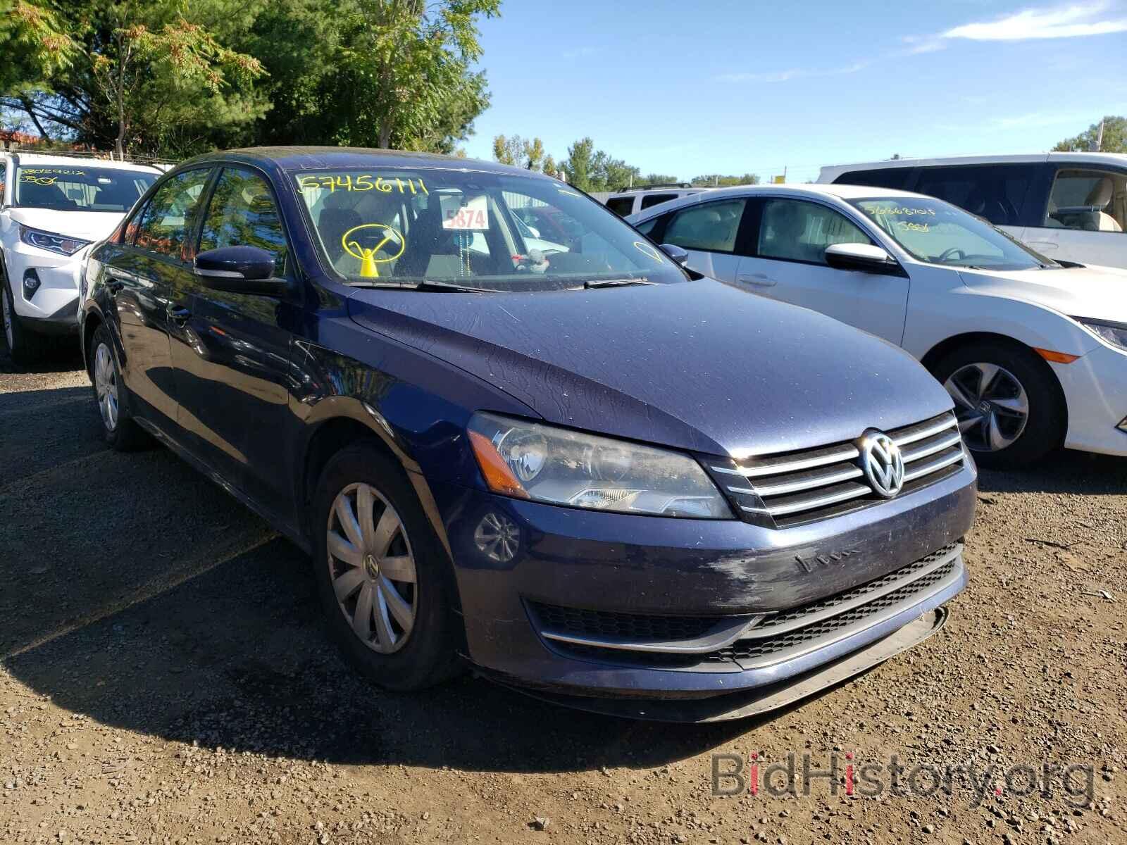 Photo 1VWAP7A34DC124775 - VOLKSWAGEN PASSAT 2013