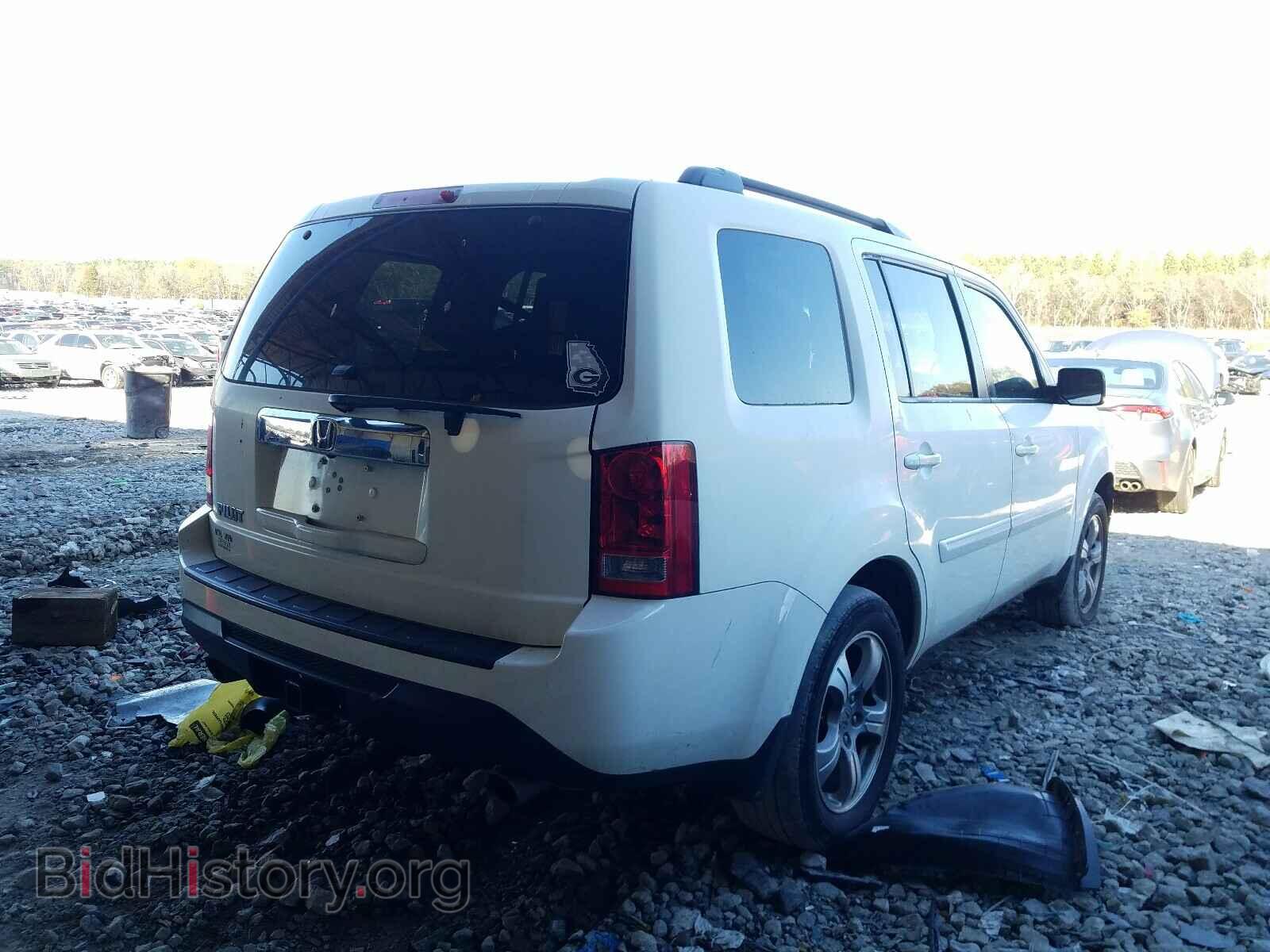 2013 HONDA PILOT - VIN: 5FNYF3H58DB037453 - Фото 4