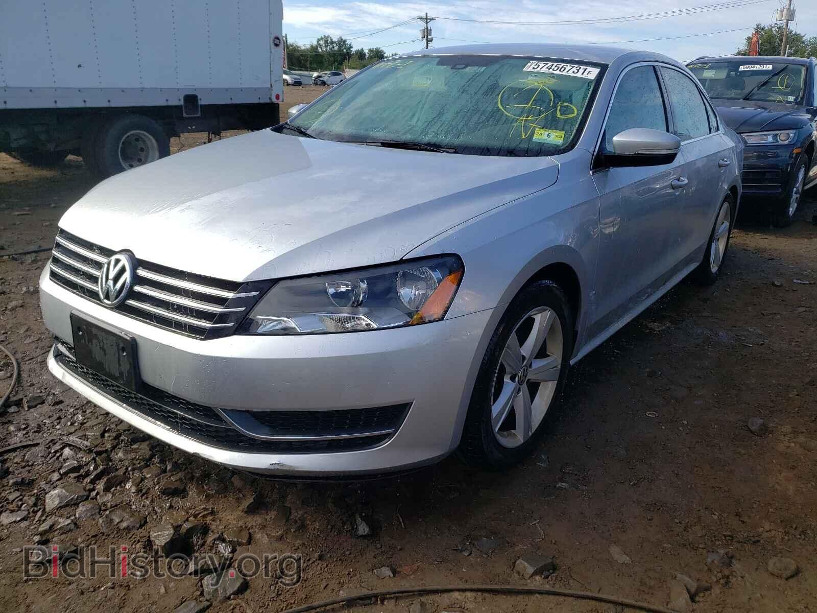 2014 VOLKSWAGEN PASSAT - VIN: 1VWBT7A31EC106705 - Фото 2