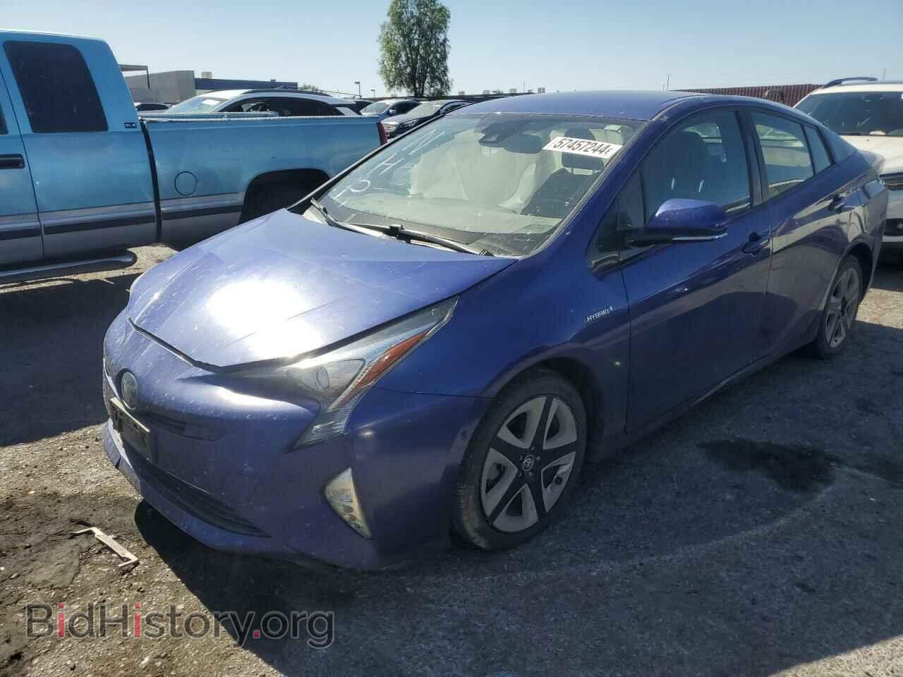 Photo JTDKARFU4G3511093 - TOYOTA PRIUS 2016