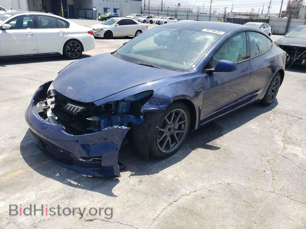 Photo 5YJ3E1EA6NF290856 - TESLA MODEL 3 2022