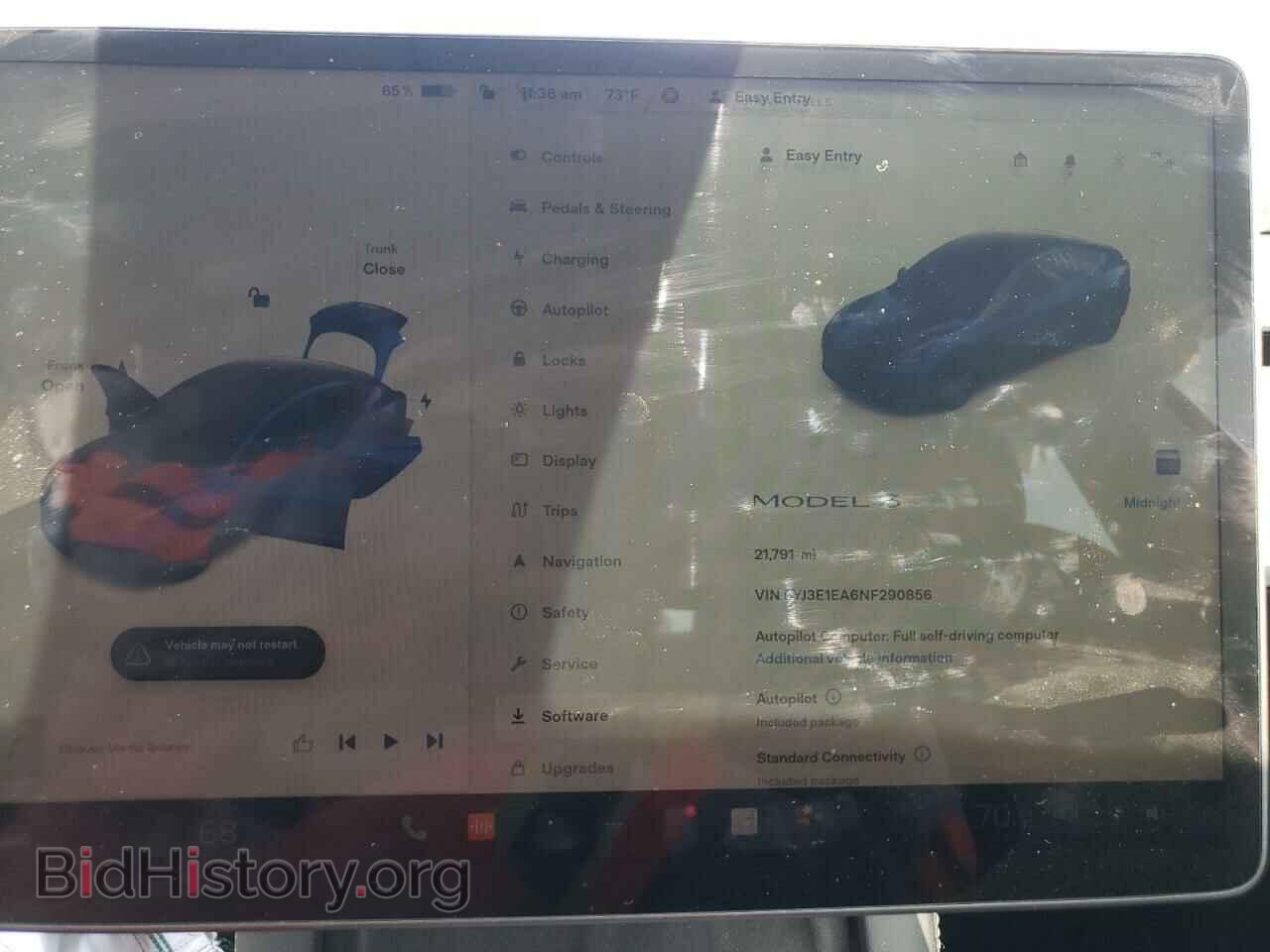 2022 TESLA MODEL 3 - VIN: 5YJ3E1EA6NF290856 - Фото 9