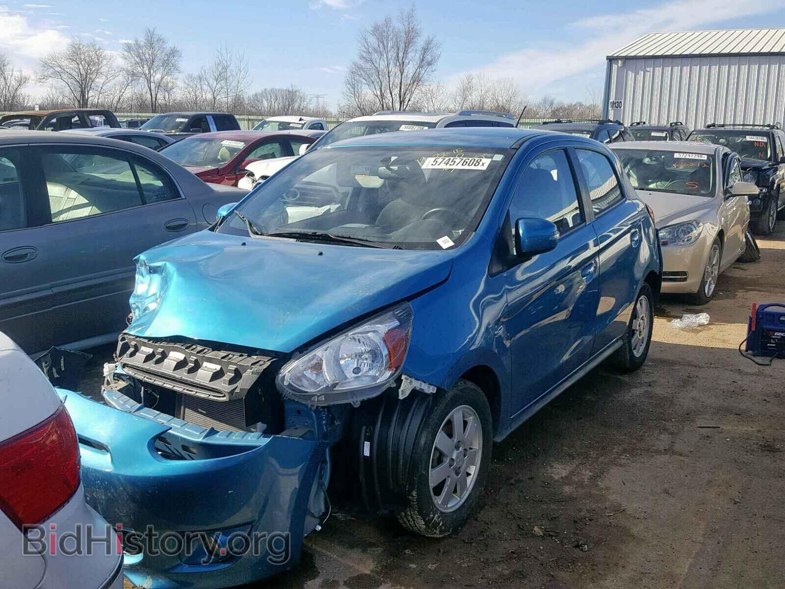 2015 MITSUBISHI MIRAGE - VIN: ML32A4HJ1FH013735 - Фото 2