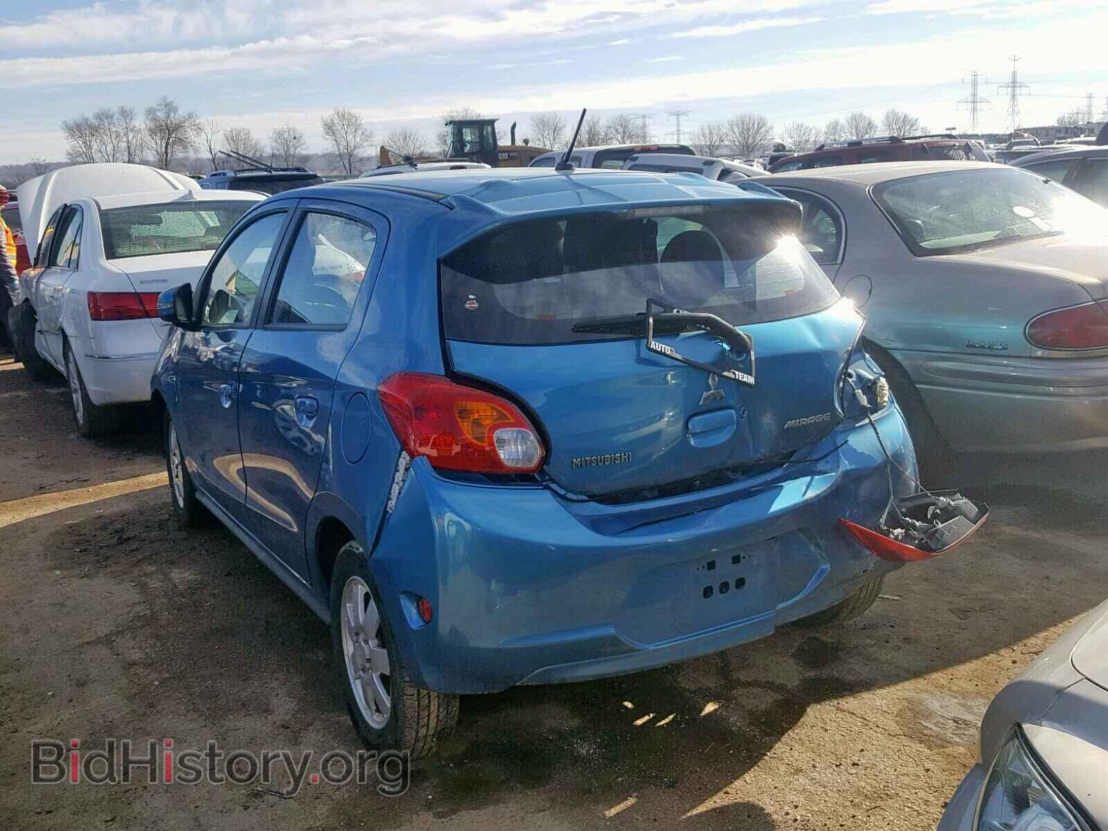 2015 MITSUBISHI MIRAGE - VIN: ML32A4HJ1FH013735 - Фото 3