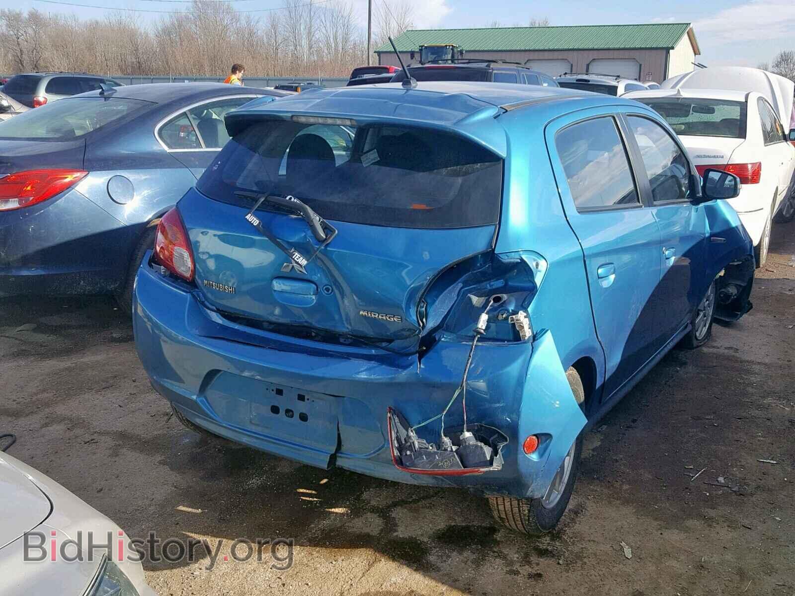 2015 MITSUBISHI MIRAGE - VIN: ML32A4HJ1FH013735 - Фото 4