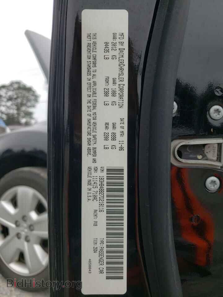 2007 DODGE CALIBER - VIN: 1B3HB48B27D218116 - Фото 10