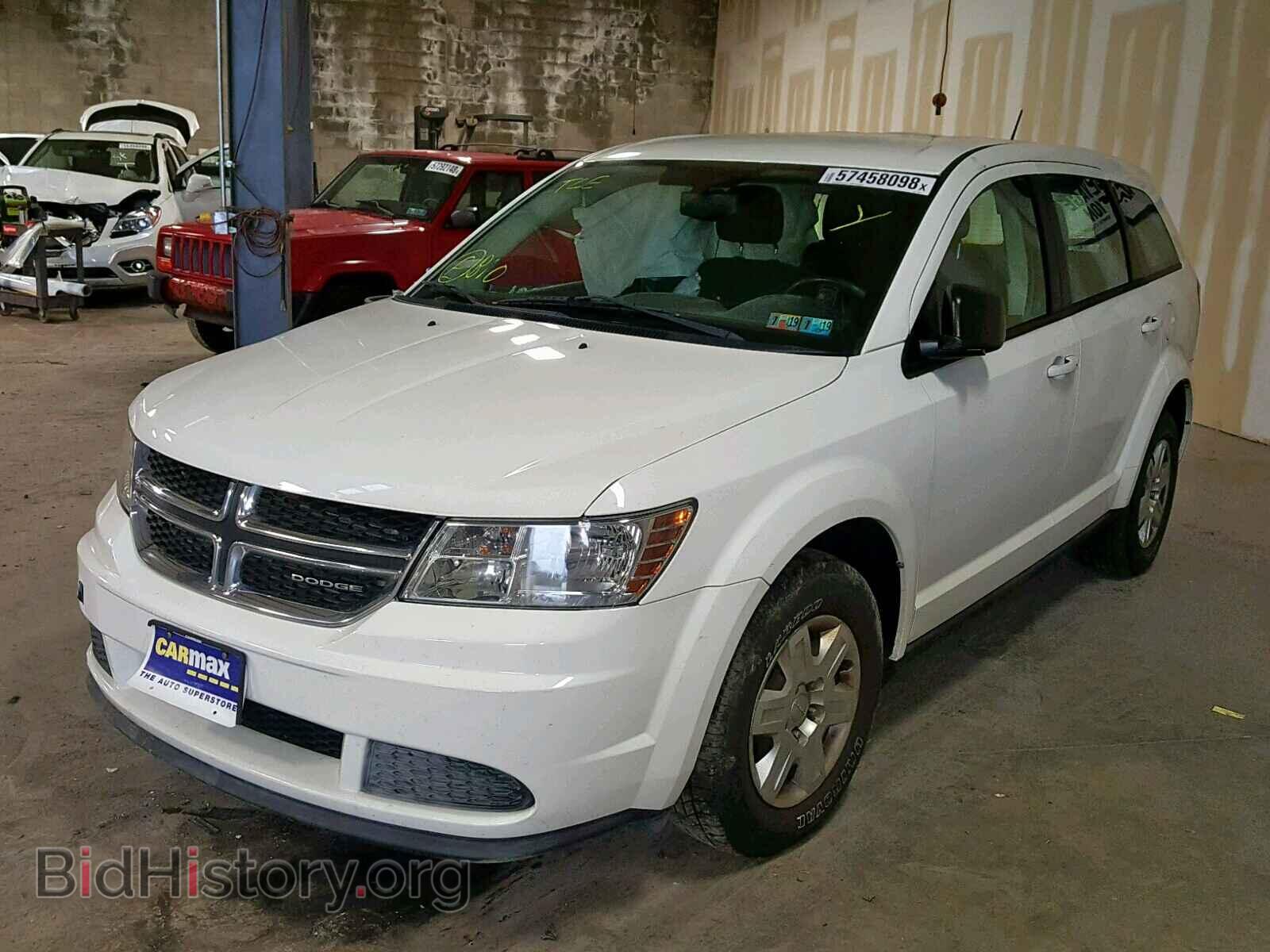 2012 DODGE JOURNEY SE - VIN: 3C4PDCAB5CT199767 - Фото 2