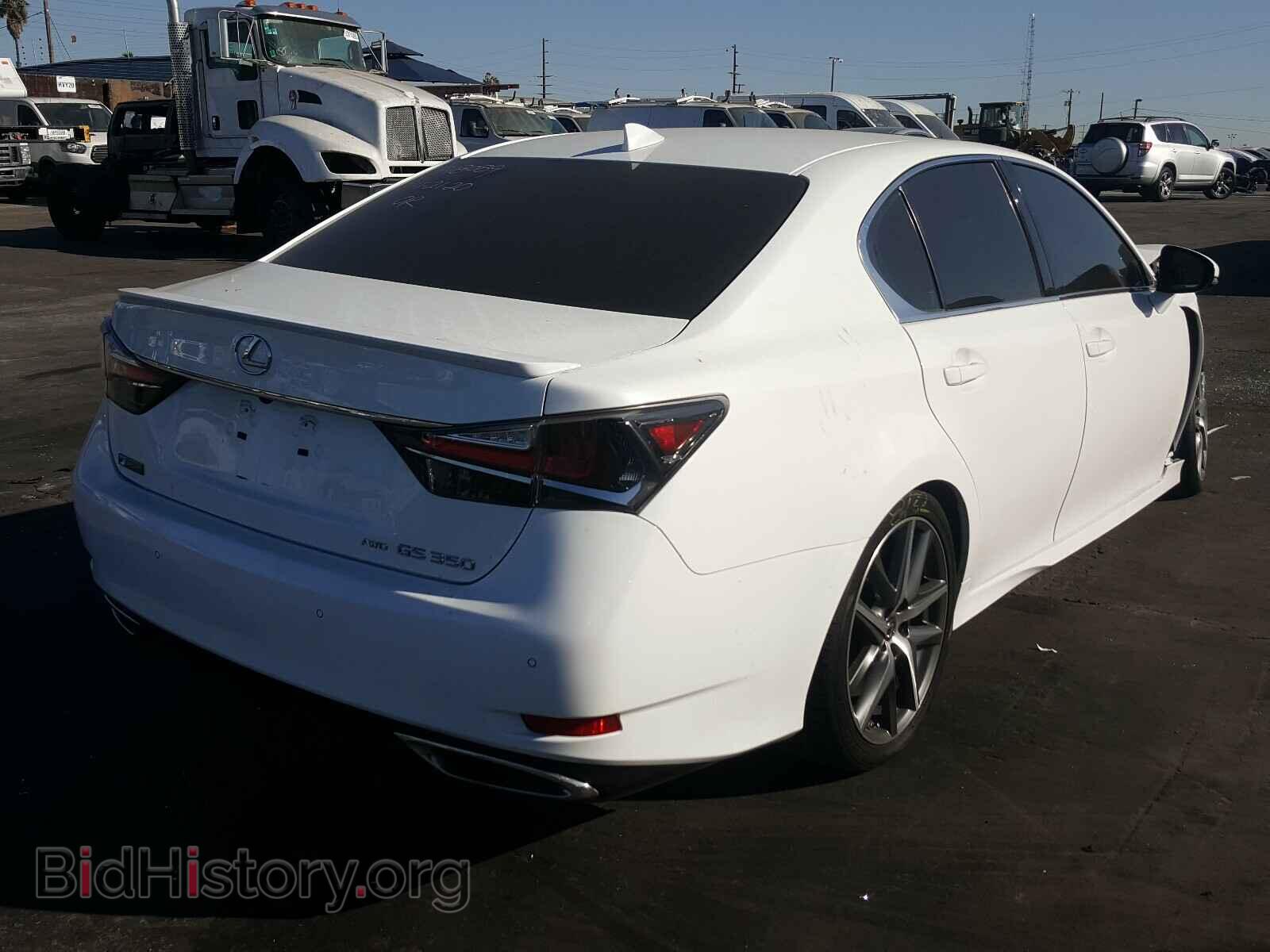 2017 LEXUS GS350 - VIN: JTHCZ1BL0HA005350 - Фото 4