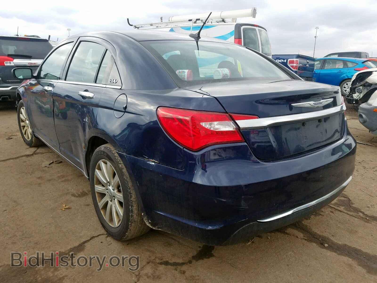 2013 CHRYSLER 200 - VIN: 1C3CCBCG3DN555613 - Фото 3