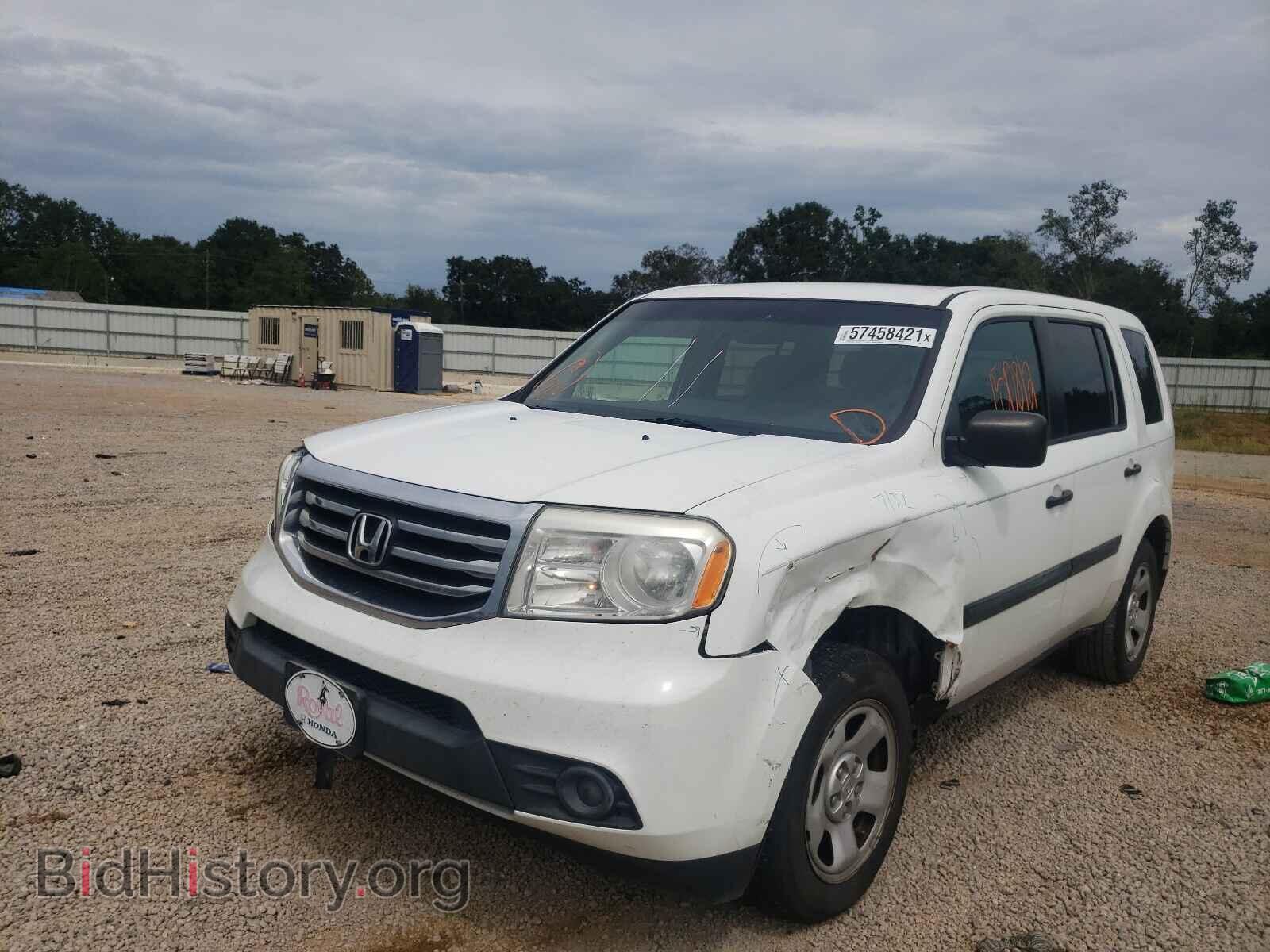 2012 HONDA PILOT - VIN: 5FNYF3H26CB005282 - Фото 2