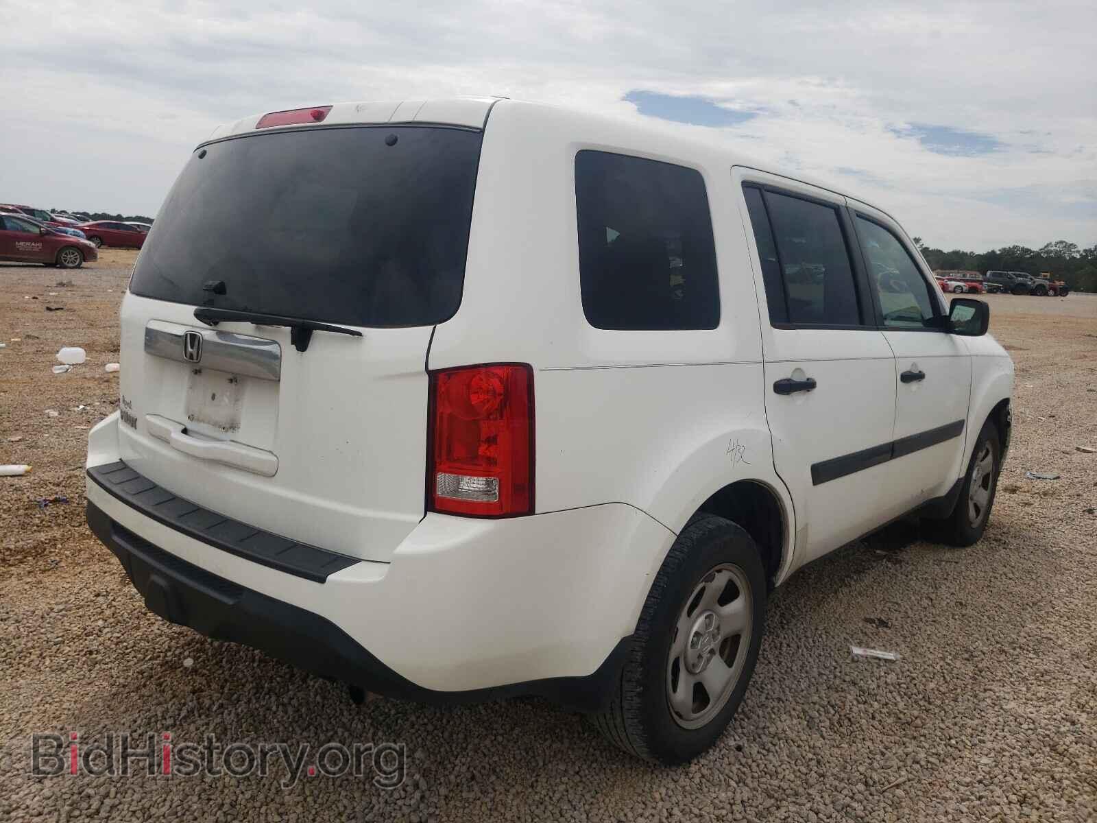 2012 HONDA PILOT - VIN: 5FNYF3H26CB005282 - Фото 4