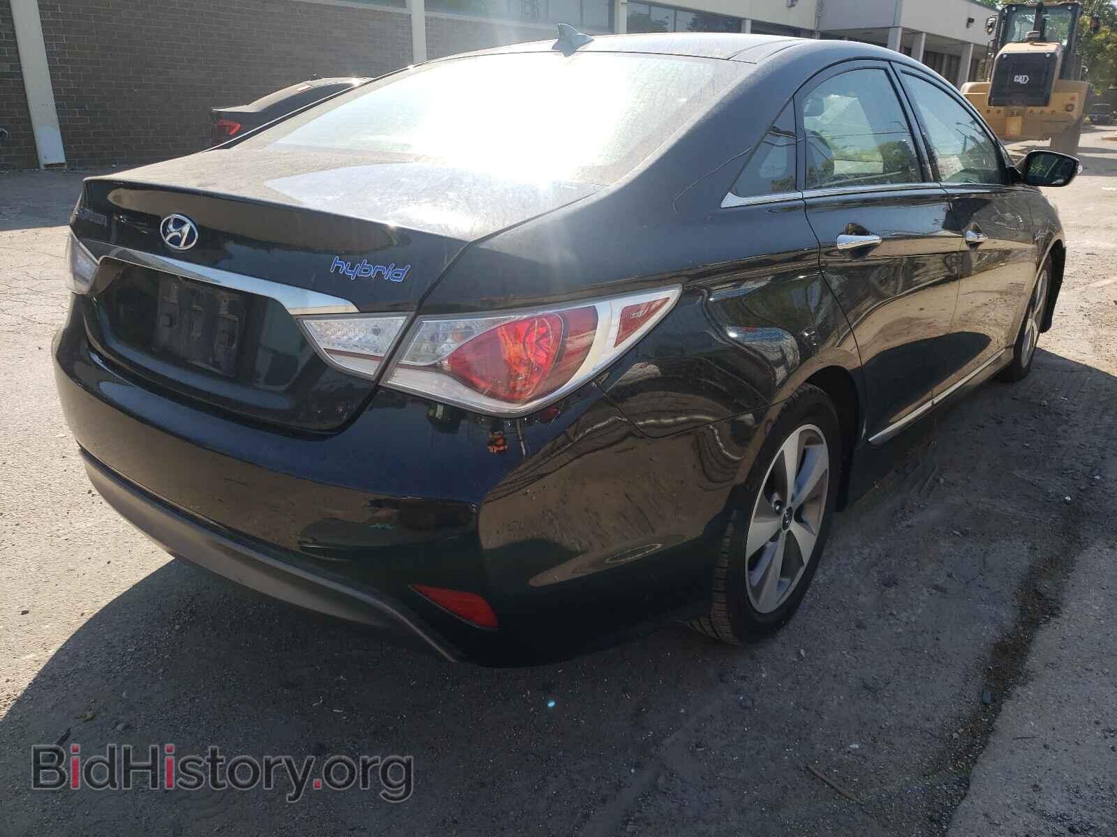 2012 HYUNDAI SONATA - VIN: KMHEC4A47CA019662 - Фото 4