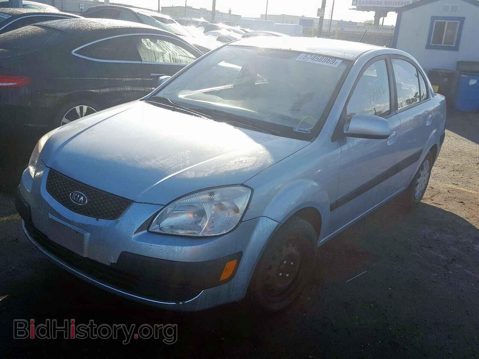 2009 KIA RIO BASE - VIN: KNADE223X96472929 - Фото 2