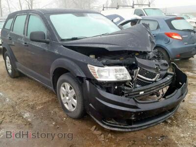 2012 Dodge JOURNEY SE, black — VIN 3C4PDCAB1CT366951, Copart