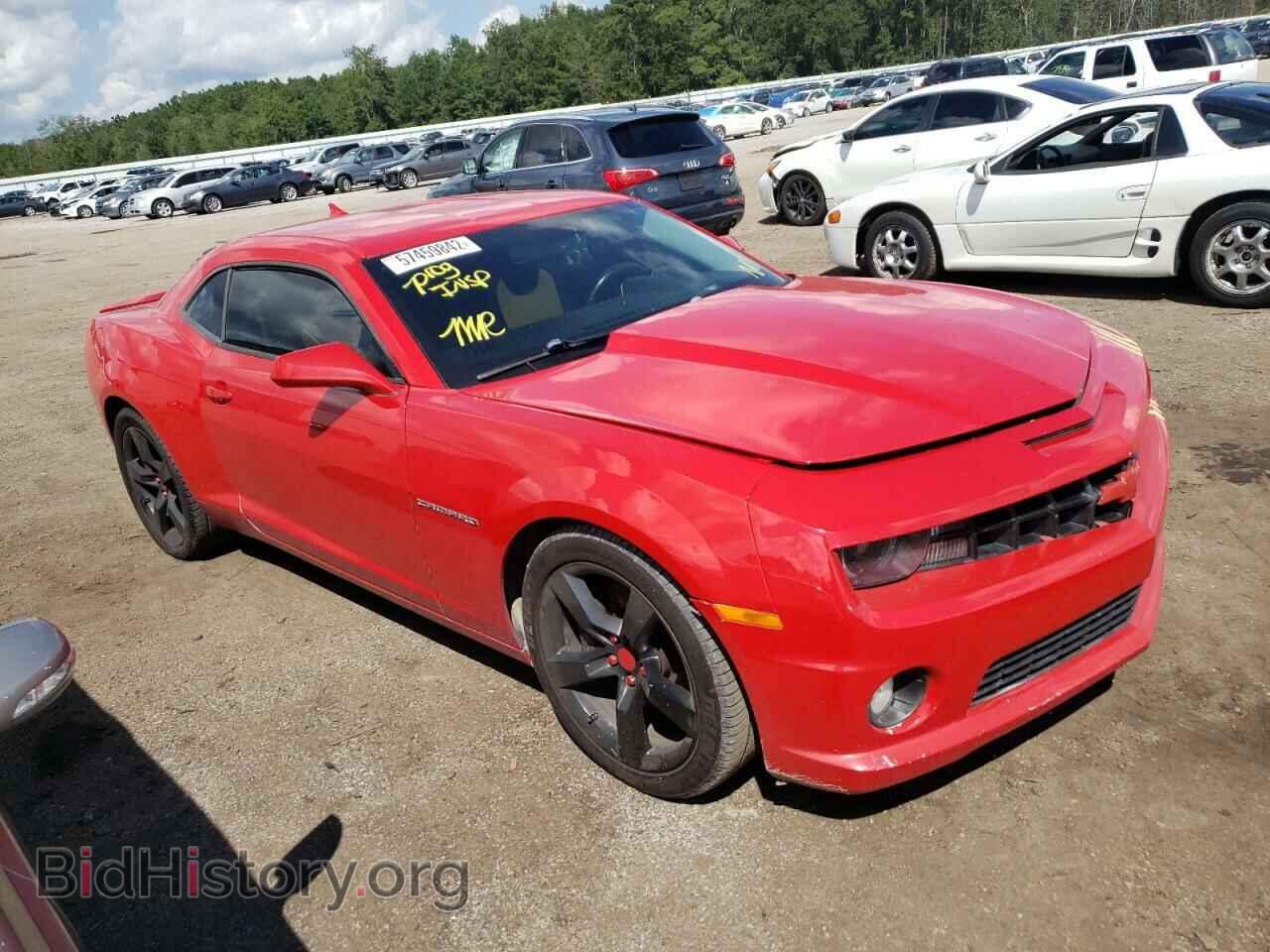 Фотография 2G1FK1EJ0C9208460 - CHEVROLET CAMARO 2012
