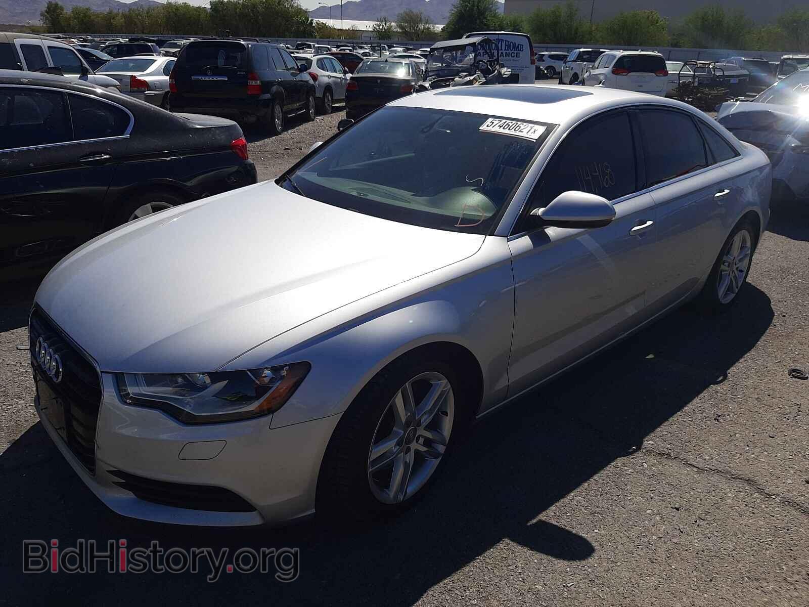 2012 AUDI A6 - VIN: WAUCFAFC8CN142295 - Photo 2