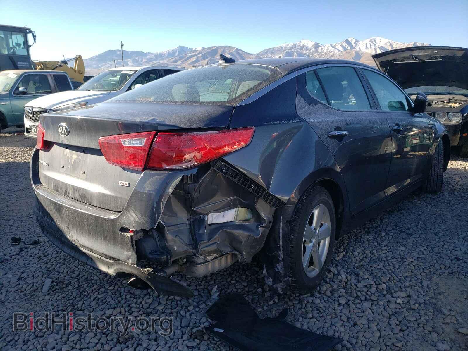 2015 KIA OPTIMA - VIN: KNAGM4A73F5621831 - Фото 4