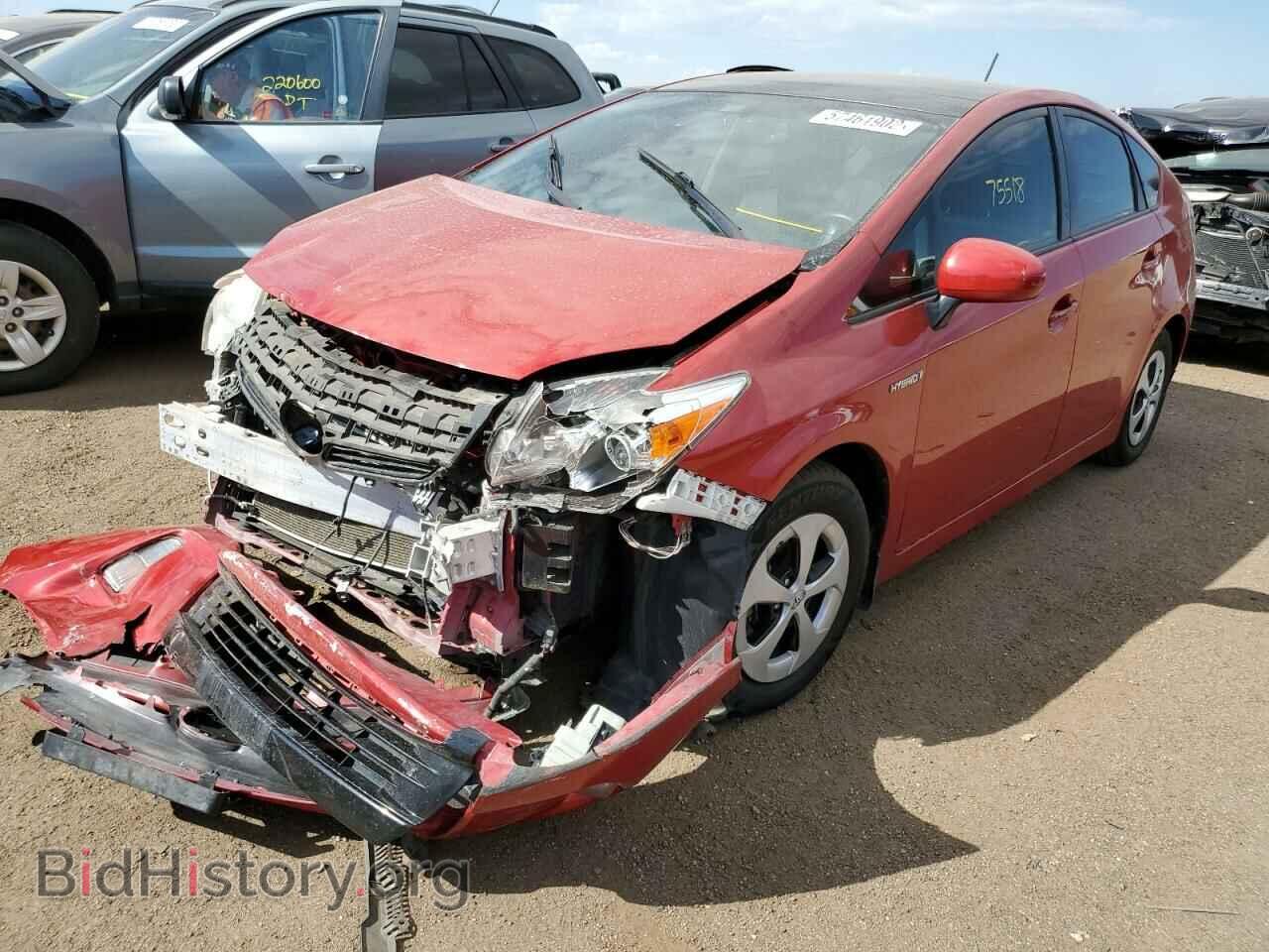 2014 TOYOTA PRIUS - VIN: JTDKN3DU5E1801310 - Photo 2