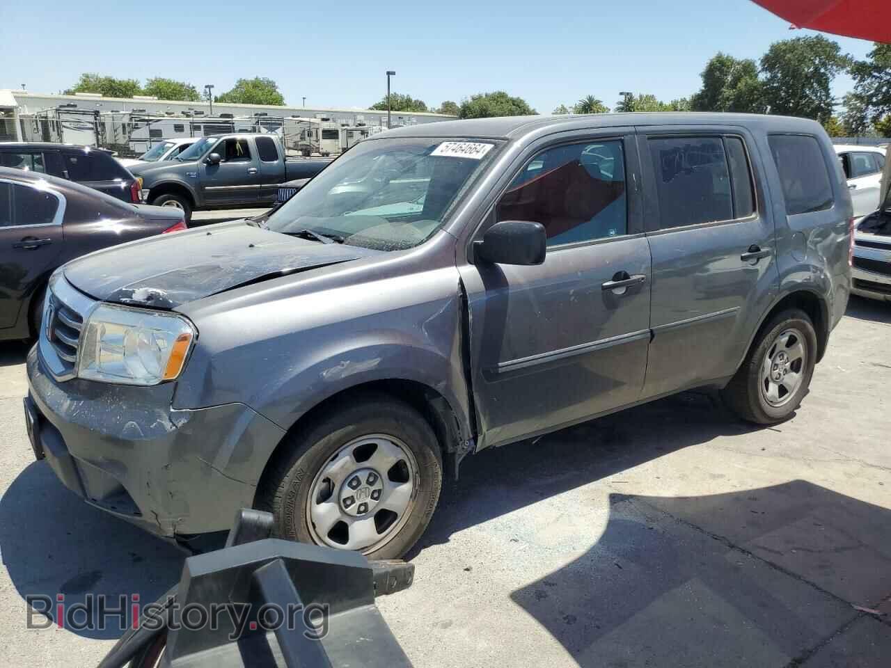 Фотография 5FNYF4H24CB063087 - HONDA PILOT 2012