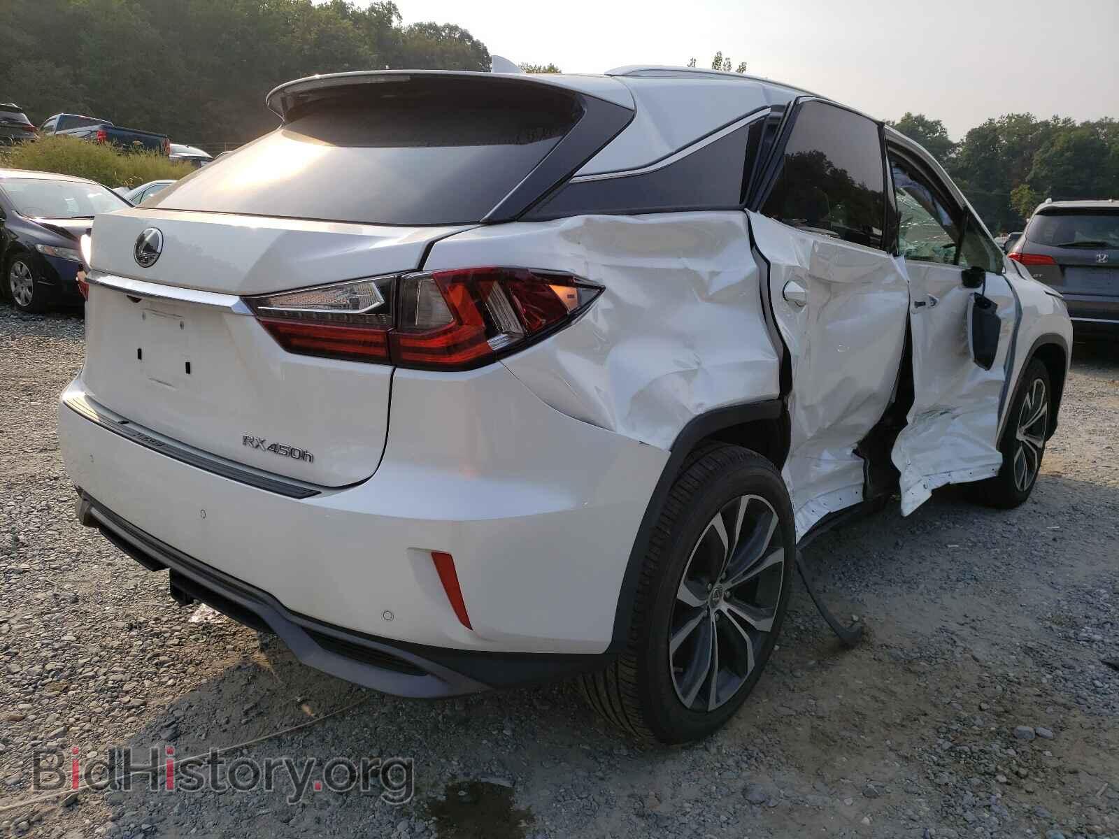 2017 LEXUS RX450 - VIN: 2T2BGMCA6HC018063 - Фото 4