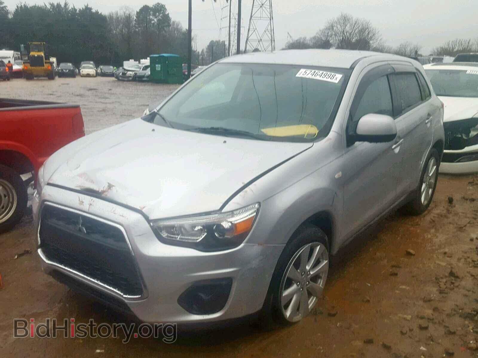 2014 MITSUBISHI OUTLANDER - VIN: 4A4AR3AU0EE001424 - Фото 2