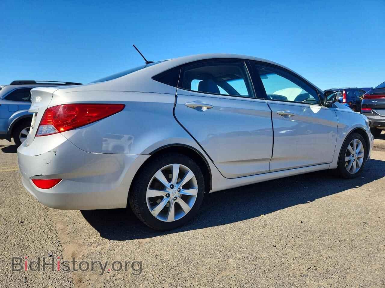 2012 HYUNDAI ACCENT - VIN: KMHCU4AEXCU071704 - Фото 3