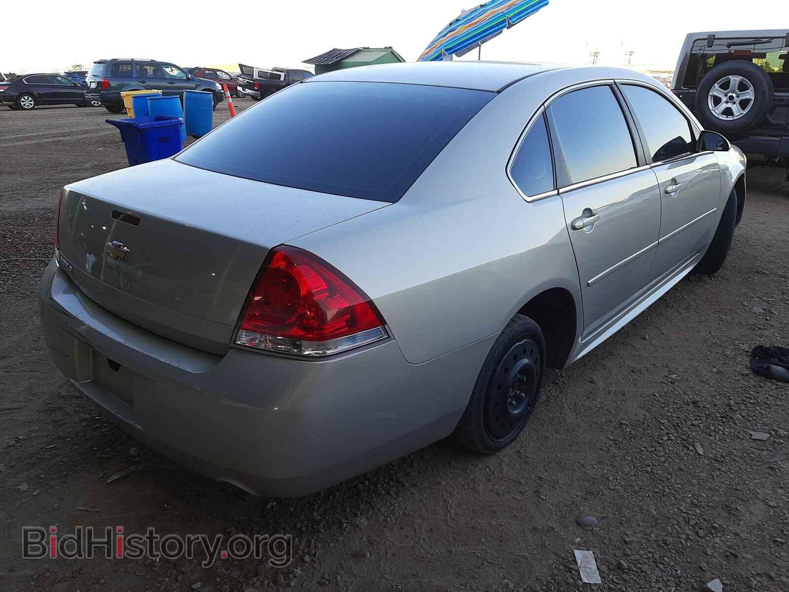 2012 CHEVROLET IMPALA - VIN: 2G1WF5E35C1164337 - Фото 4