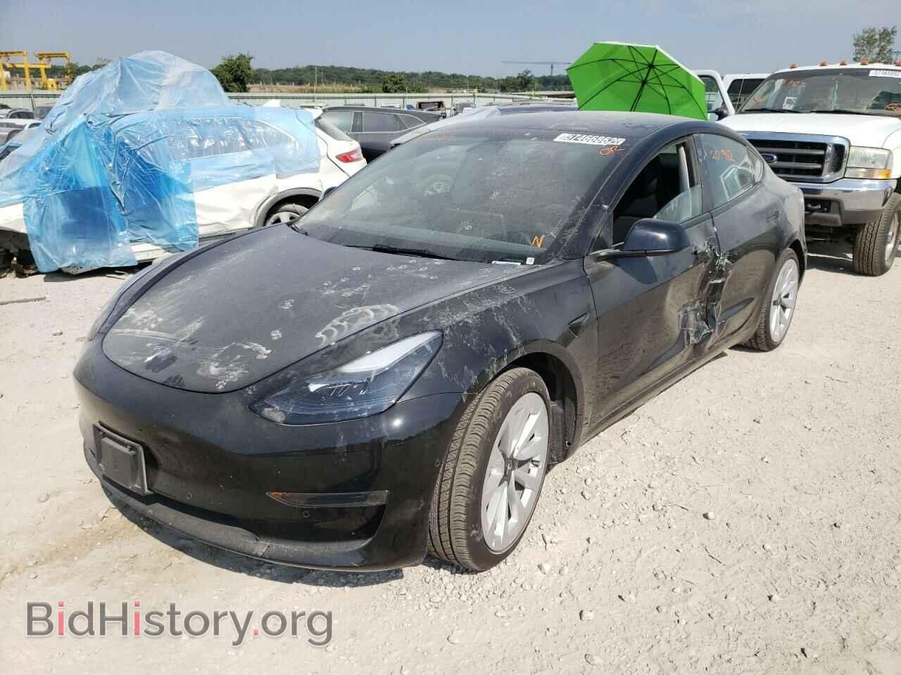2022 TESLA MODEL 3 - VIN: 5YJ3E1EA5NF191123 - Photo 2