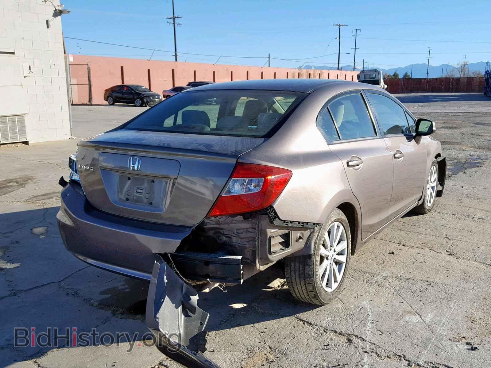 2012 HONDA CIVIC - VIN: JHMFB2F82CS001378 - Фото 4