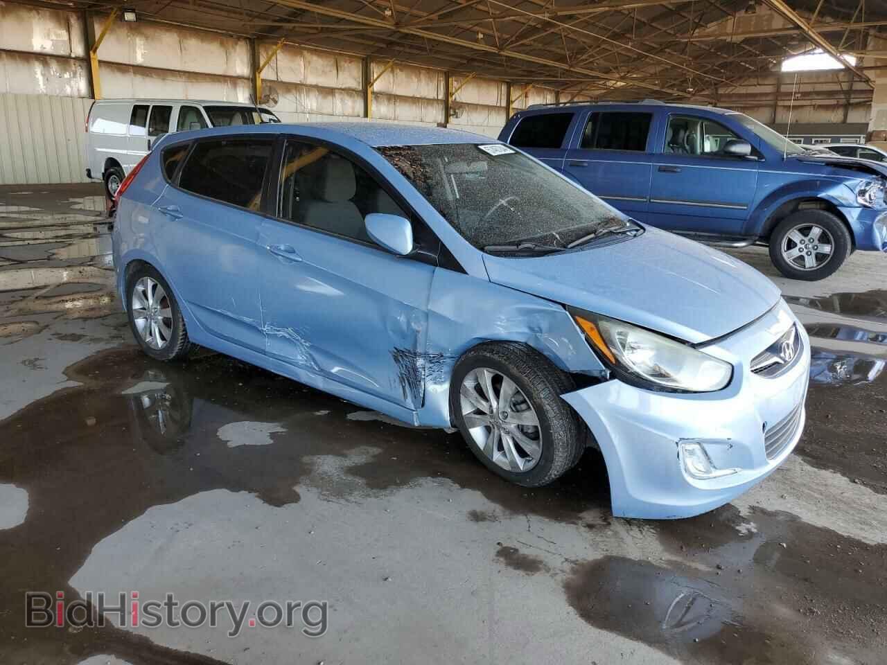 2012 HYUNDAI ACCENT - VIN: KMHCU5AE3CU005677 - Фото 4