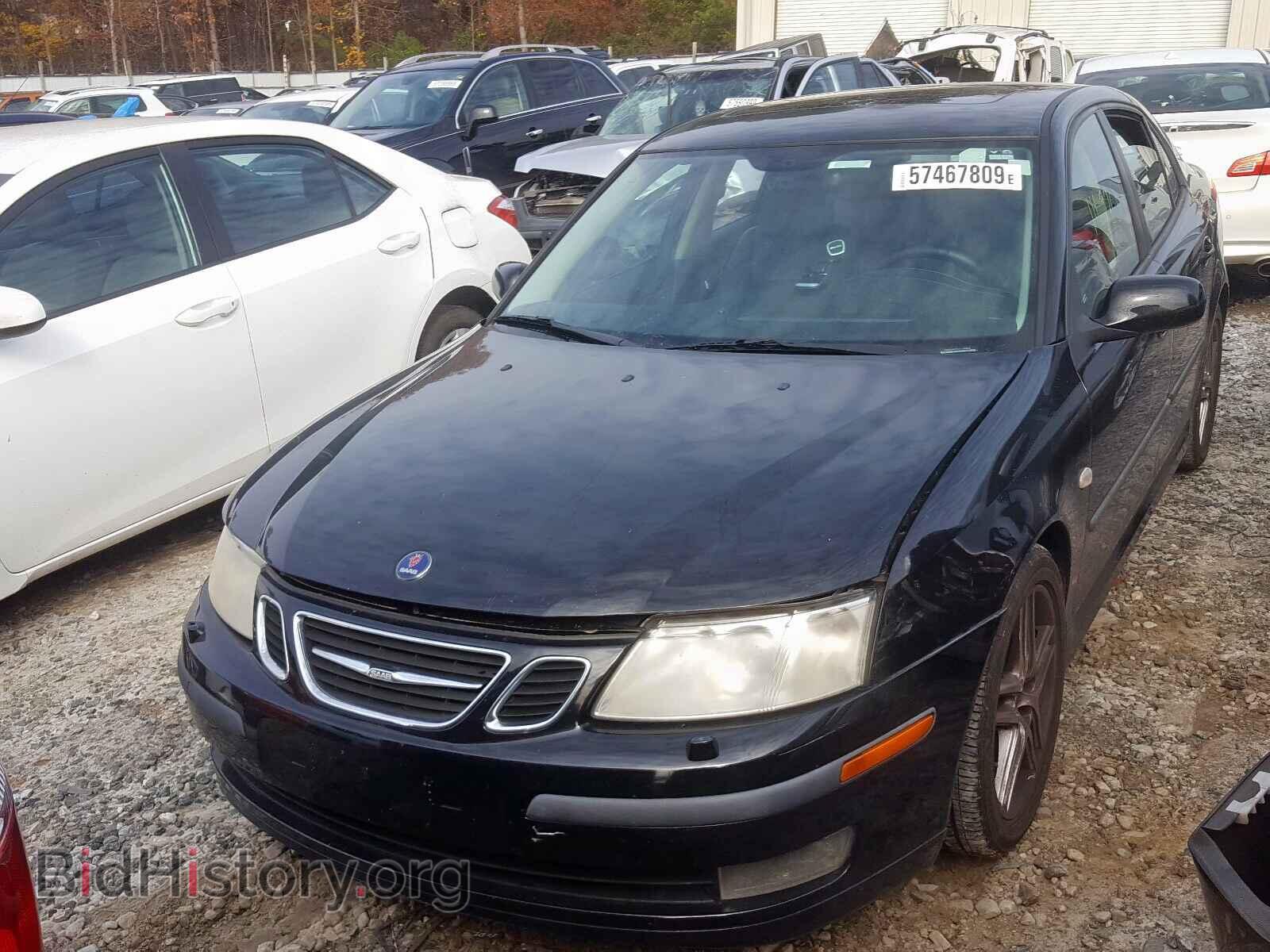 2007 SAAB 9 3 - VIN: YS3FD49YX71126250 - Фото 2