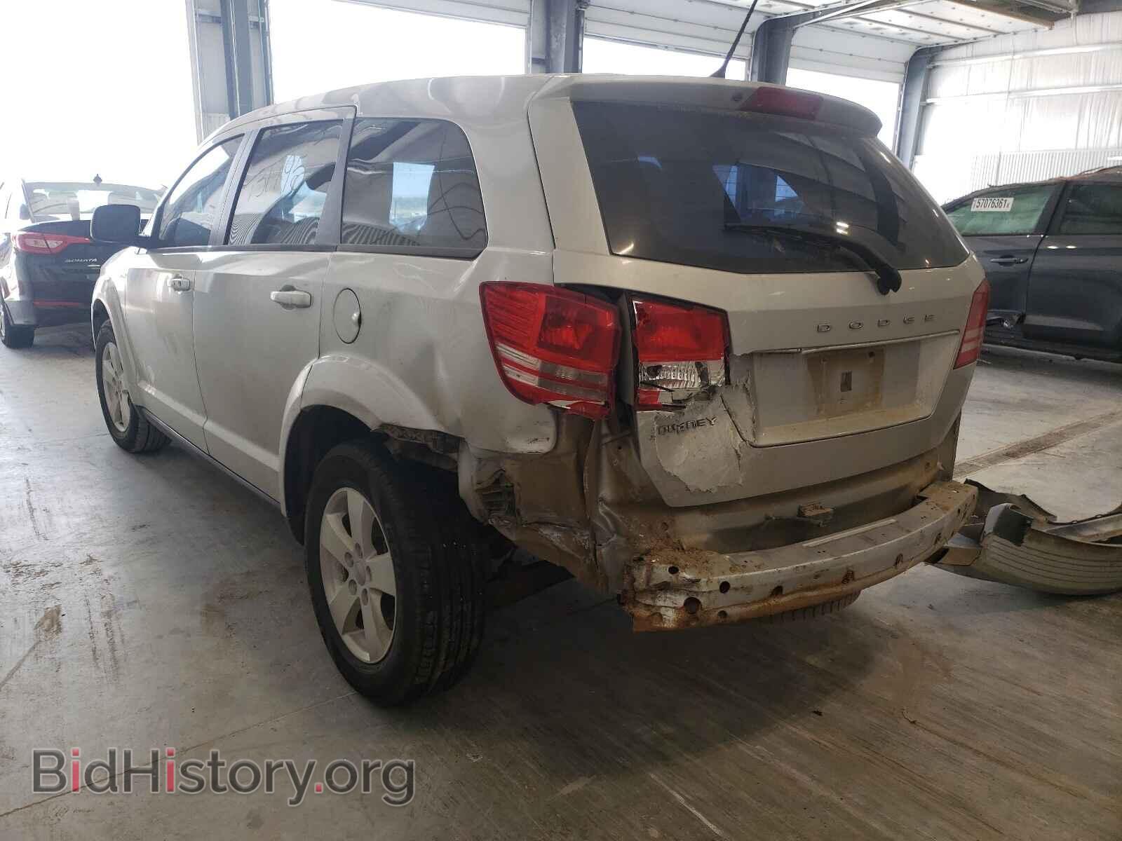2013 DODGE JOURNEY - VIN: 3C4PDCAB0DT537383 - Фото 3
