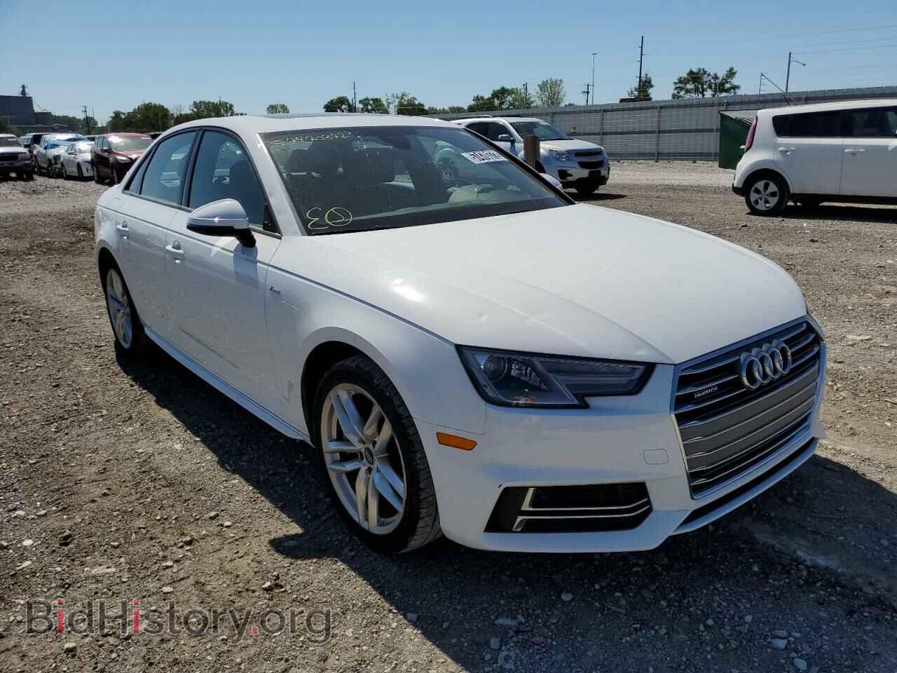 Фотография WAUDNAF45HN056238 - AUDI A4 2017