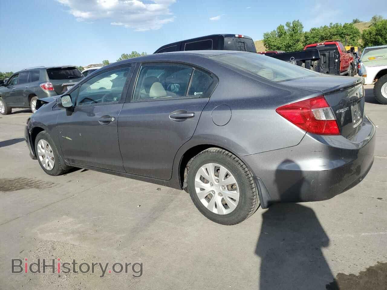 2012 HONDA CIVIC - VIN: 19XFB2F51CE378987 - Фото 2