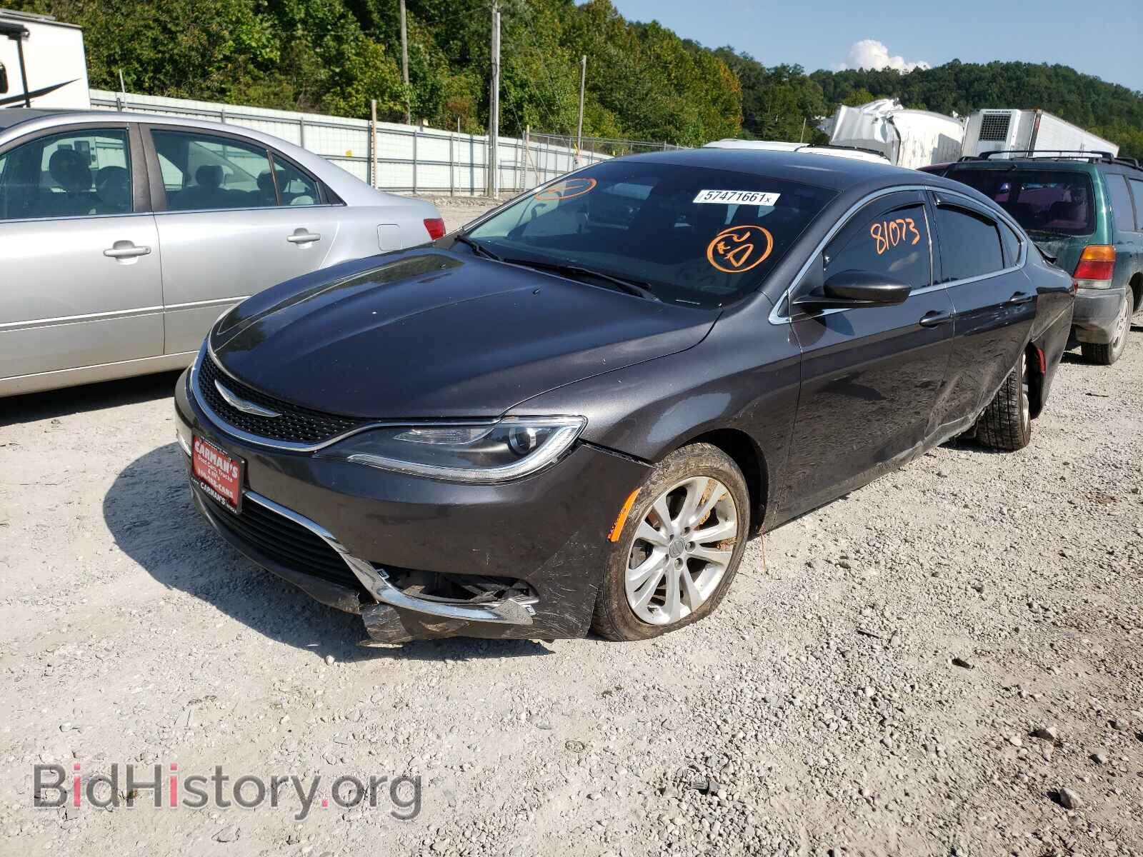 2015 CHRYSLER 200 - VIN: 1C3CCCABXFN605505 - Фото 2