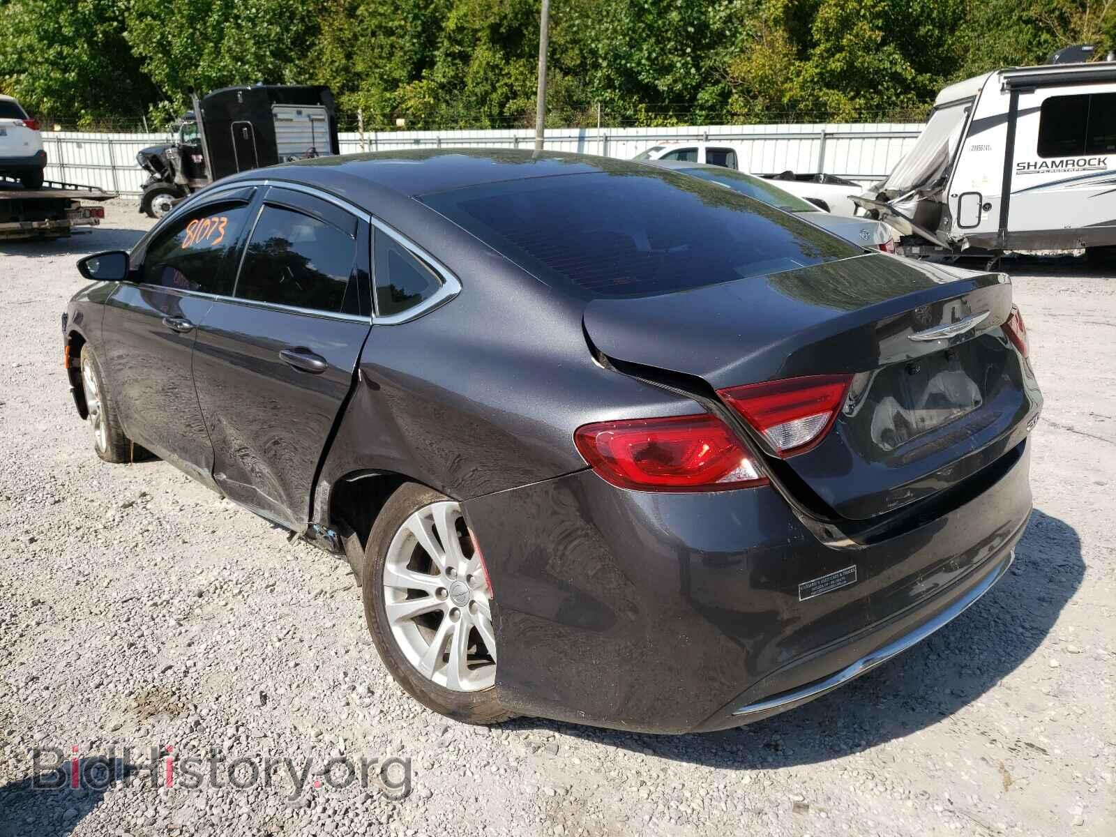 2015 CHRYSLER 200 - VIN: 1C3CCCABXFN605505 - Фото 3