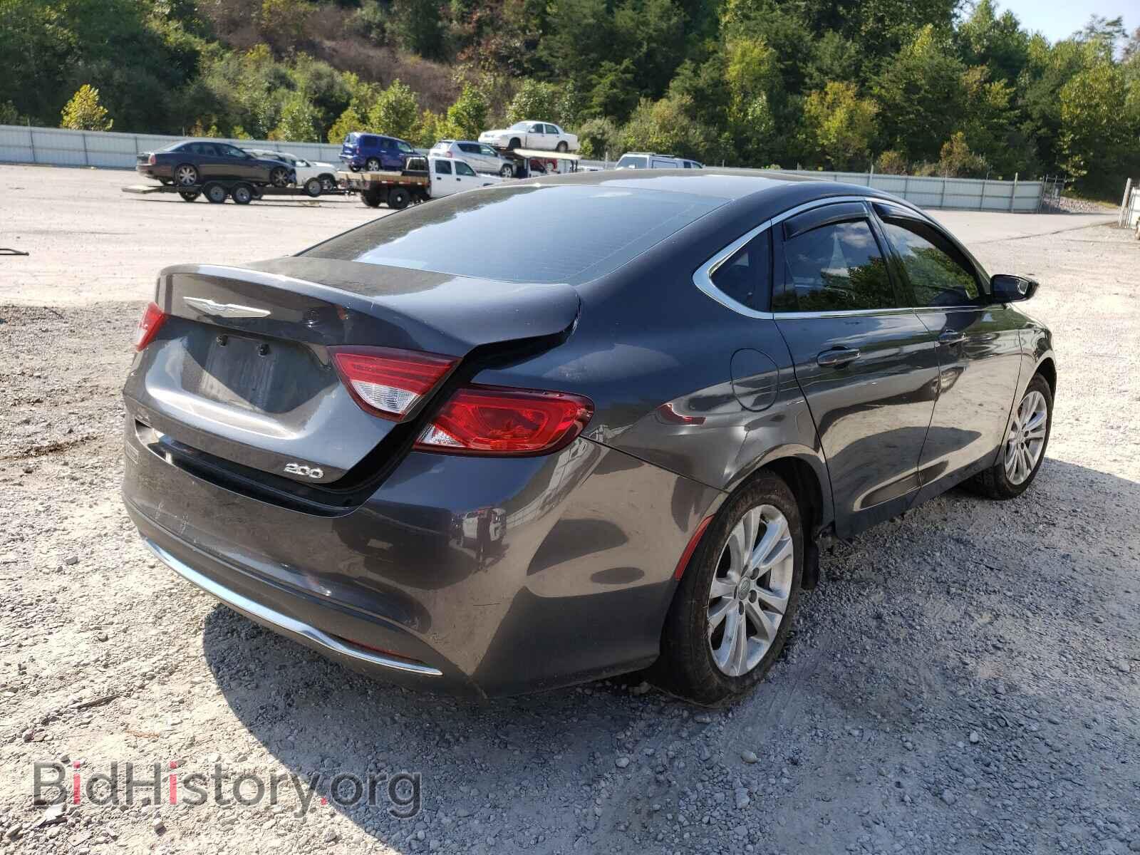 2015 CHRYSLER 200 - VIN: 1C3CCCABXFN605505 - Фото 4
