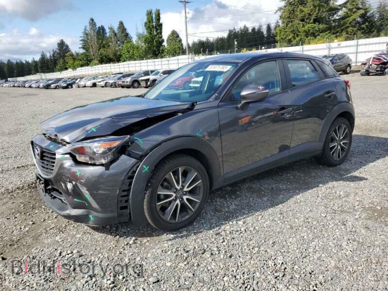2017 Mazda CX-3 Touring (VIN JM1DKFC72H0174882) — photo 1 of 13, Copart, damage: front end