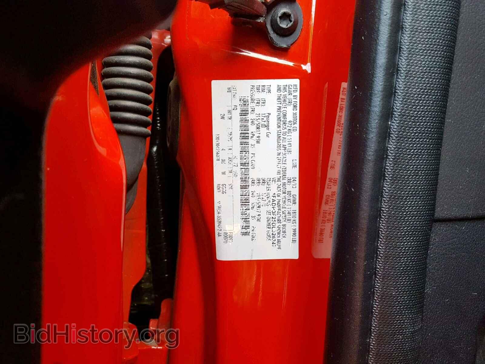 2013 FORD FOCUS - VIN: 1FADP3F25DL326247 - Фото 10