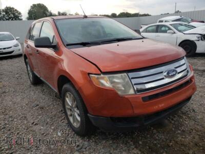 2008 Ford EDGE EDGE SE, orange — VIN 2FMDK36C38BA01888, Copart