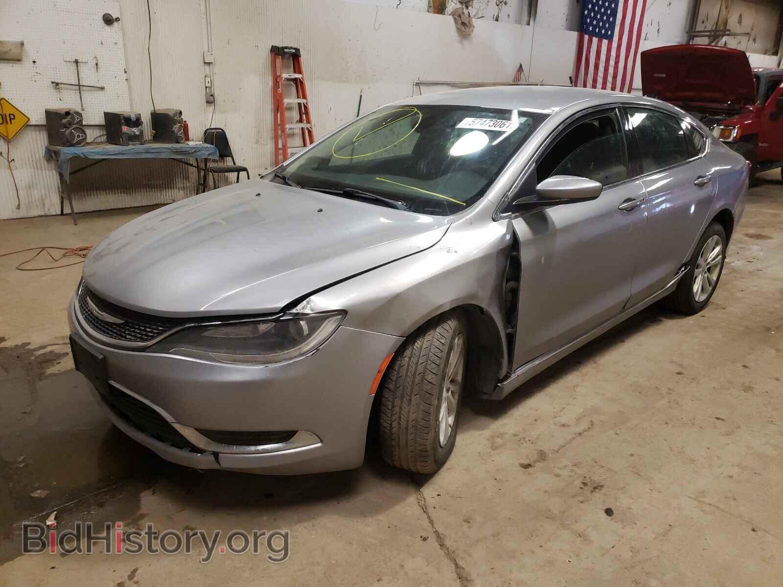 2016 CHRYSLER 200 - VIN: 1C3CCCAB0GN159138 - Фото 2