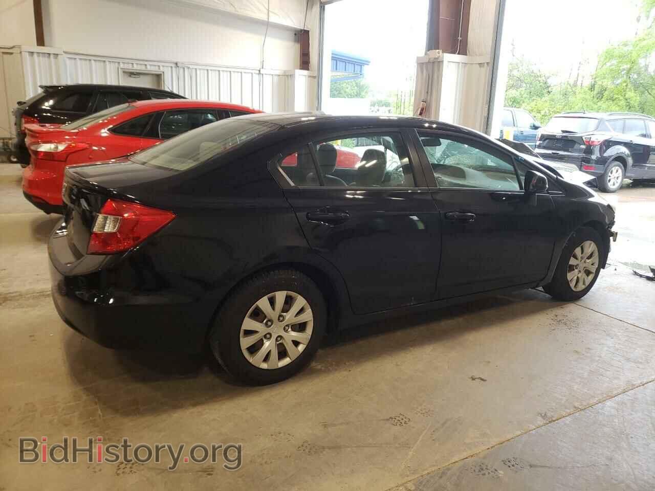 2012 HONDA CIVIC - VIN: 19XFB2F5XCE007049 - Фото 3