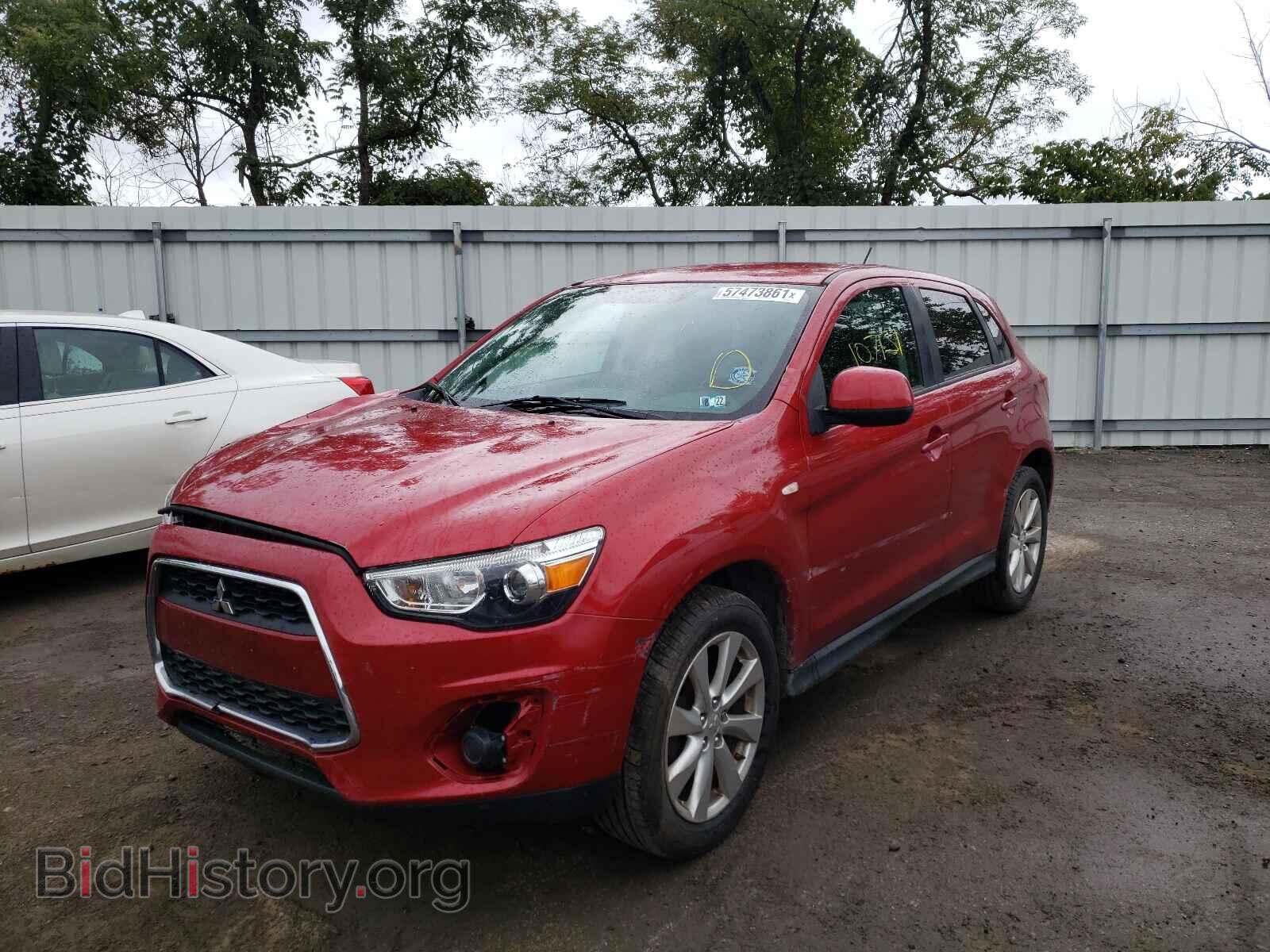 2015 MITSUBISHI OUTLANDER - VIN: 4A4AR3AU0FE001456 - Фото 2