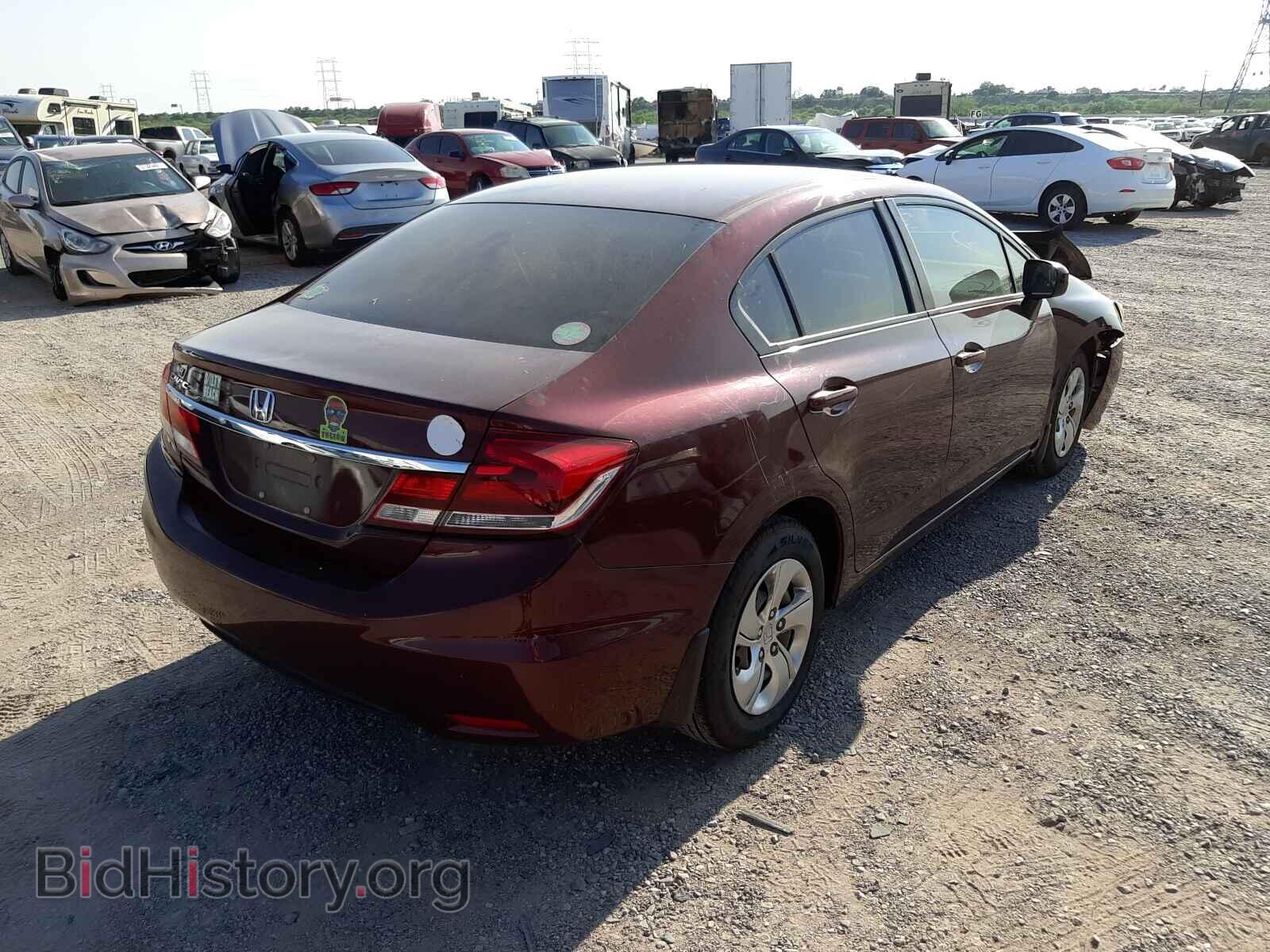 2014 HONDA CIVIC - VIN: 19XFB2F52EE033891 - Фото 4