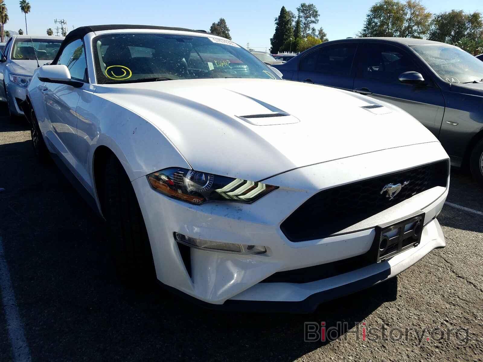 Photo 1FATP8UH4K5109273 - FORD MUSTANG 2019