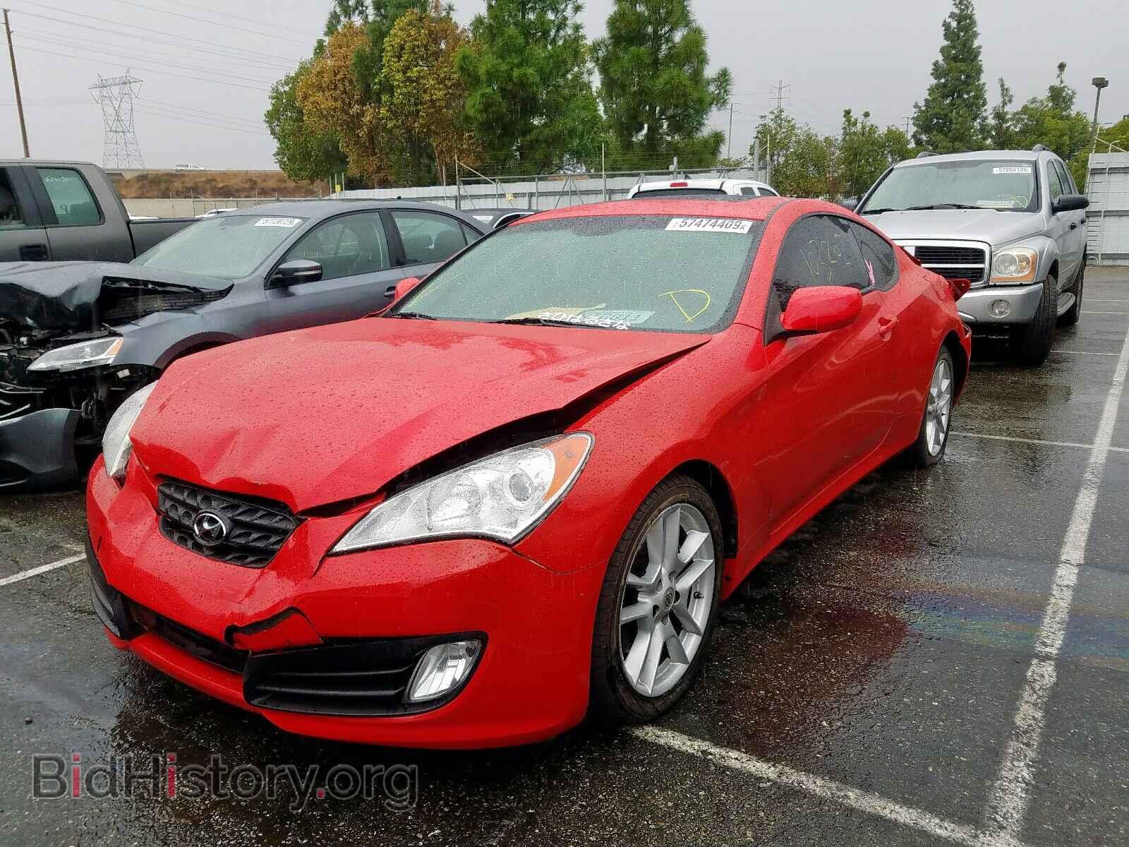 2012 HYUNDAI GENESIS - VIN: KMHHT6KD3CU076706 - Фото 2