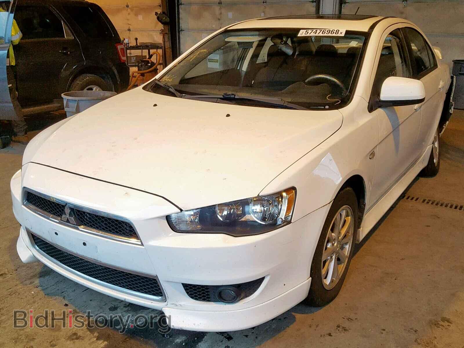 2012 MITSUBISHI LANCER - VIN: JA32V2FW4CU017574 - Фото 2