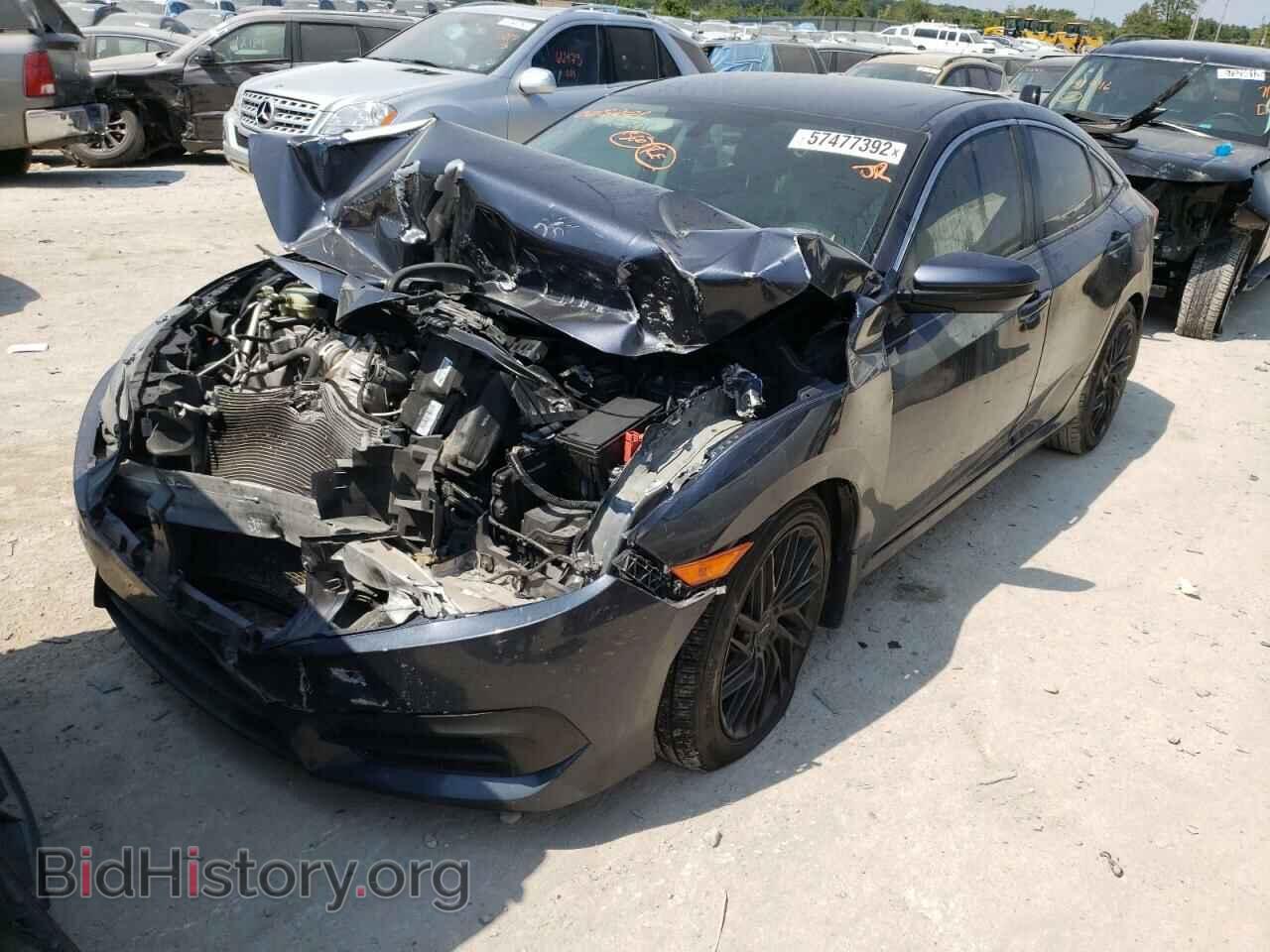 2017 HONDA CIVIC - VIN: 19XFC2F57HE005201 - Фото 2